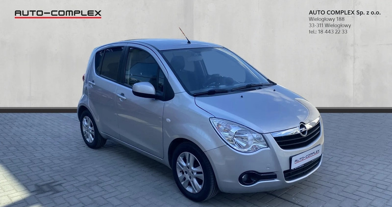 Opel Agila cena 22900 przebieg: 174220, rok produkcji 2011 z Chodecz małe 232